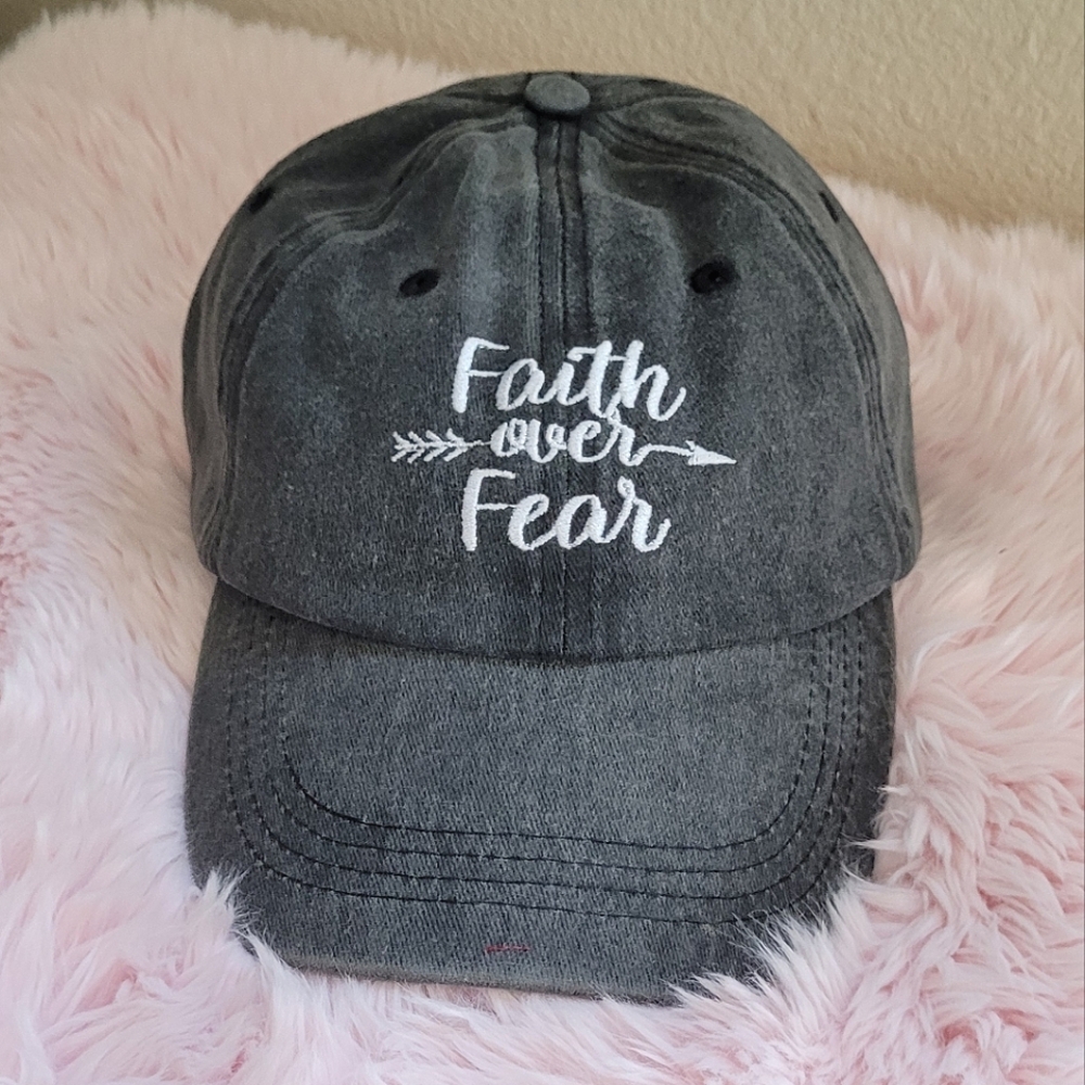 FAITH OVER FEAR HAT